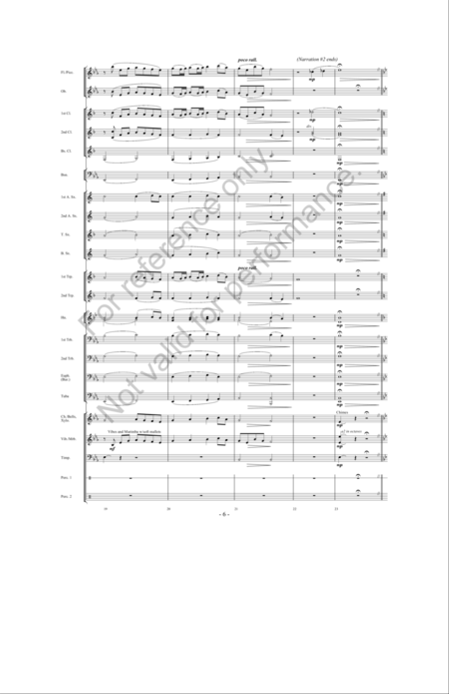 Ask Not Concert Band scores gallery preview page 5