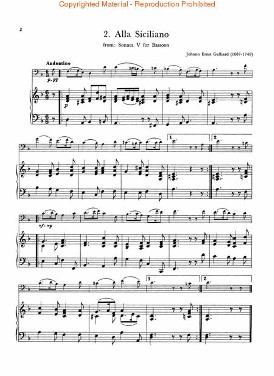 Solos for the Trombone Player Piano Accompaniment scores gallery preview page 3