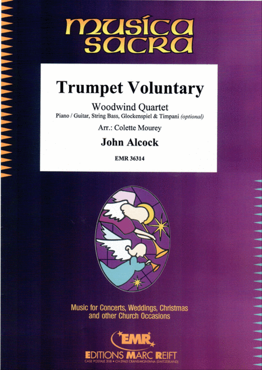 Trumpet Voluntary Trumpet Voluntary Woodwind Quartet scores gallery preview page 1
