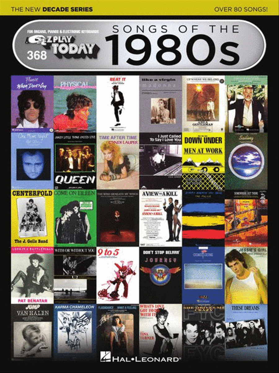 Songs of the 1980s – The New Decade Series Electronic Keyboard scores gallery preview page 2