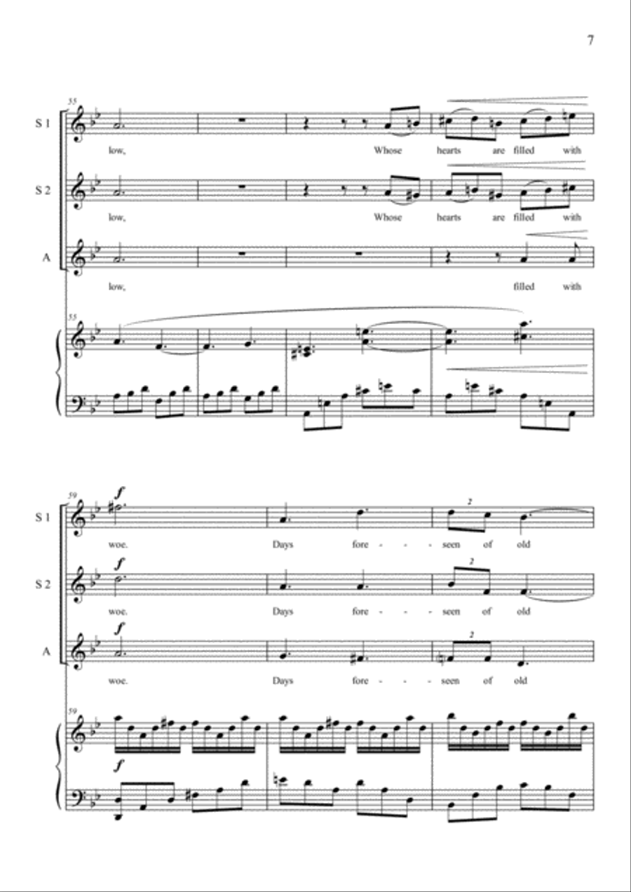 Midnight Clear SSA scores gallery preview page 7