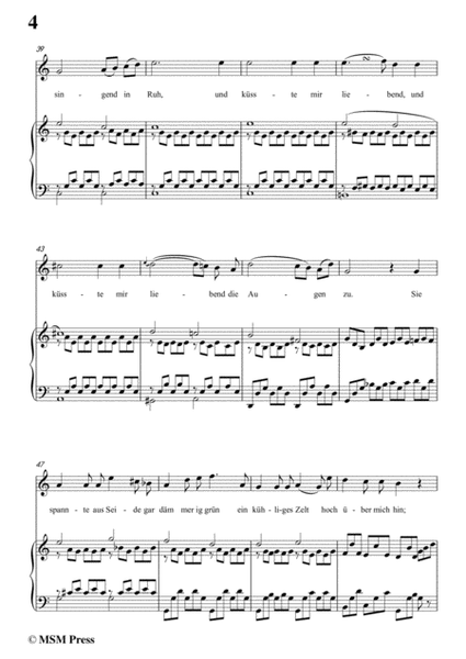 Schubert-Vor meiner Wiege,in c minor,Op.106,No.3,for Voice and Piano image number null