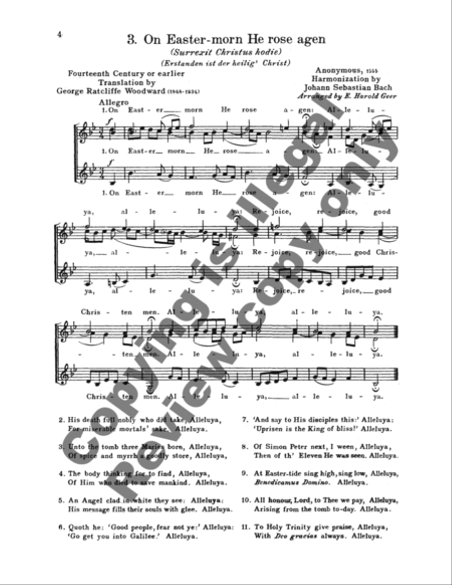 26 Chorales (Book V from 131 Chorales) SSA scores gallery preview page 8