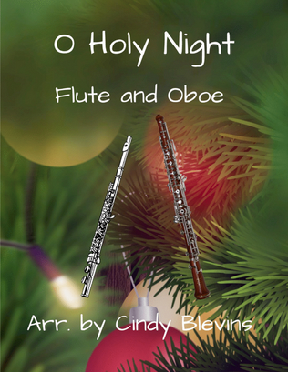 O Holy Night, for Flute and Oboe Duet