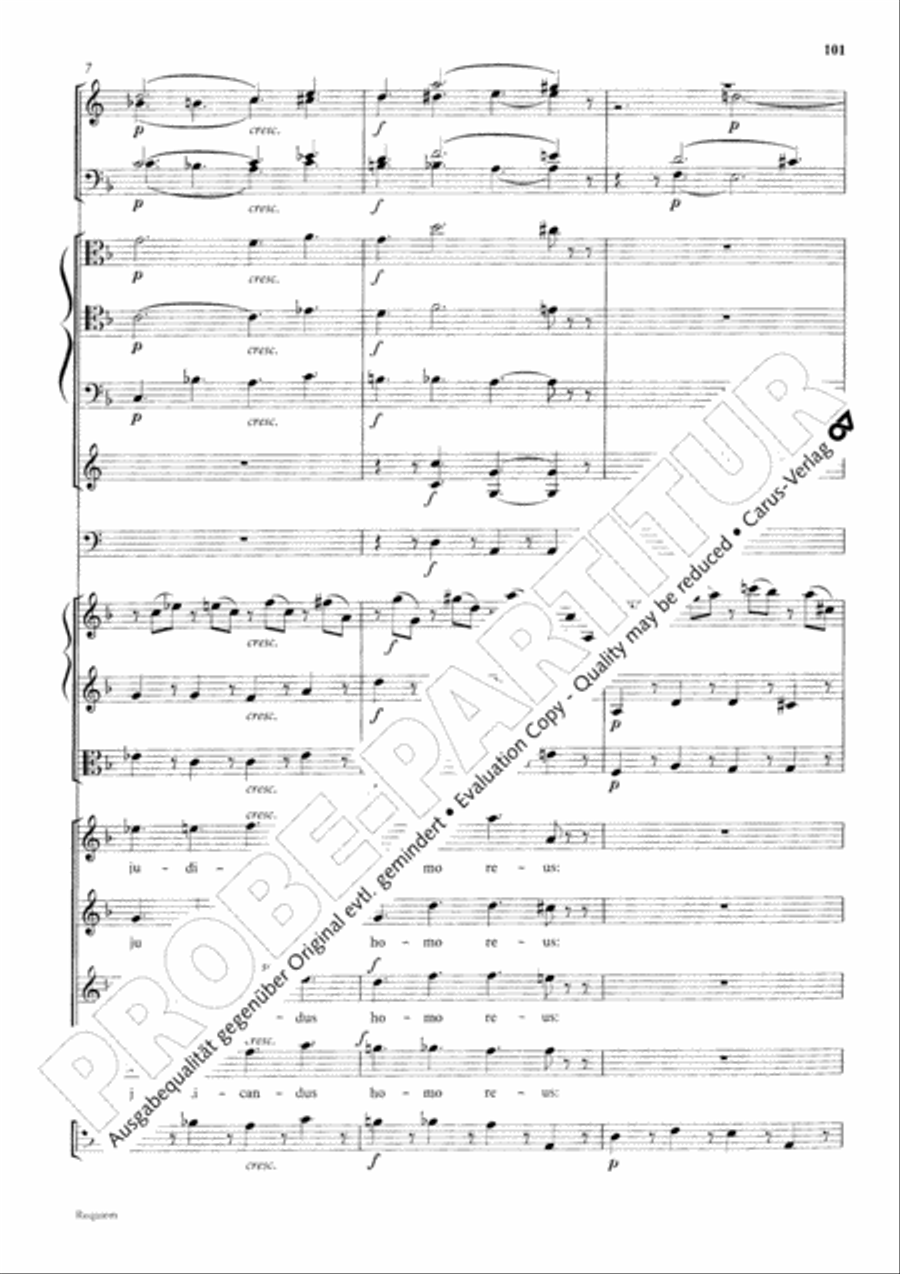 Requiem Requiem 4-Part scores gallery preview page 108