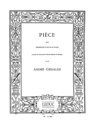 Book cover for Piece (trumpet & Piano)