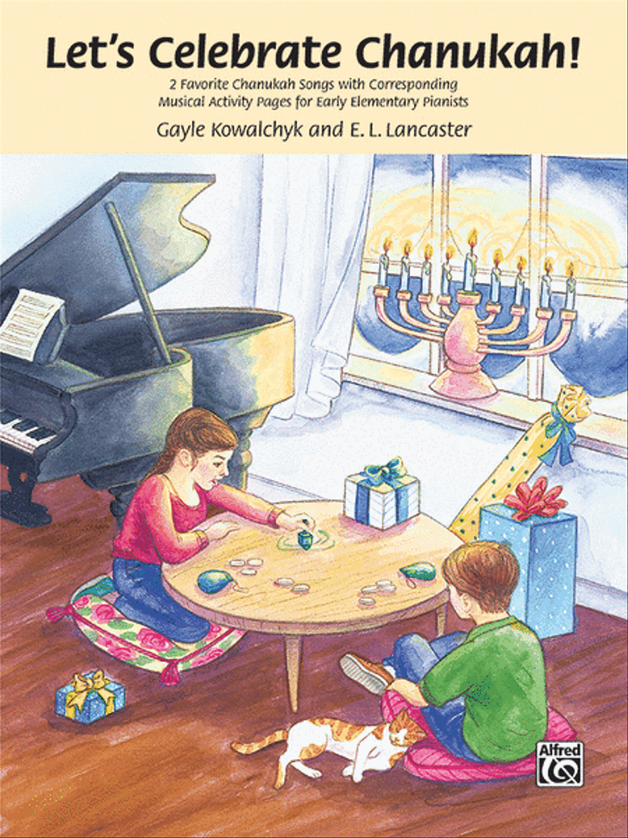 Let's Celebrate Chanukah! Easy Piano scores gallery preview page 1