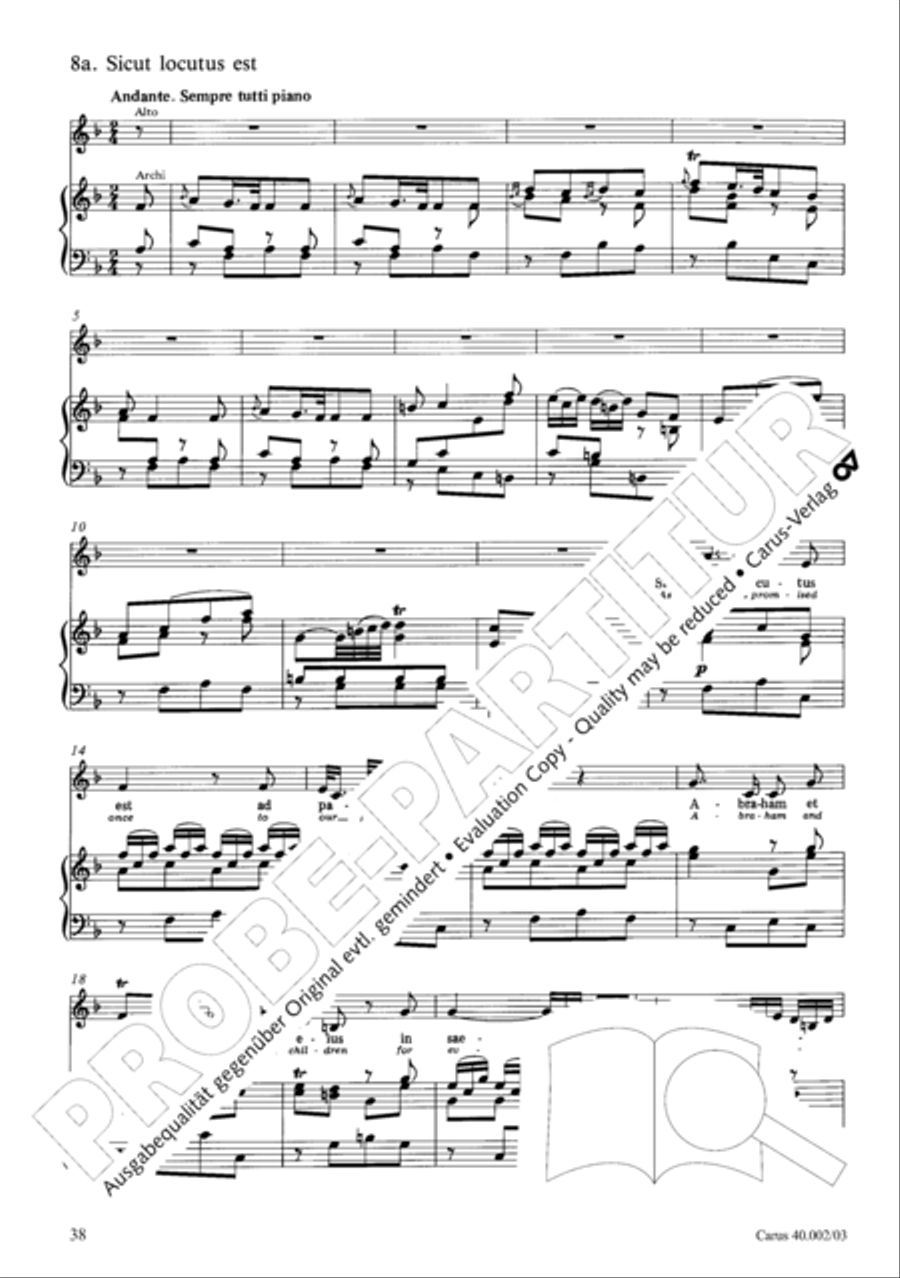 Magnificat Magnificat SA scores gallery preview page 39