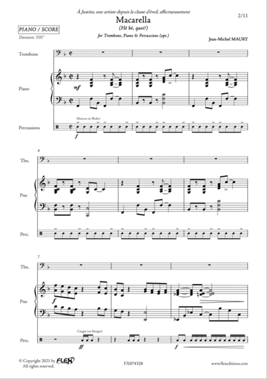 Macarella Macarella Piano Accompaniment scores gallery preview page 2