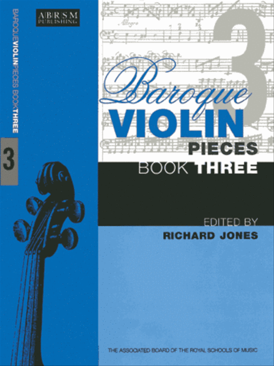 Baroque Violin Pieces, Book 3