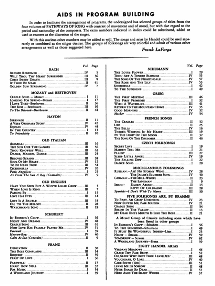 Pathways of Song, Volume 3 Medium-Low Voice scores gallery preview page 7