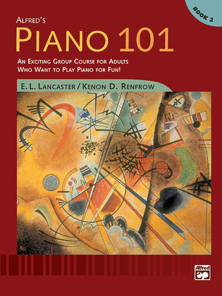 Book cover for Alfred's Piano 101, Book 2