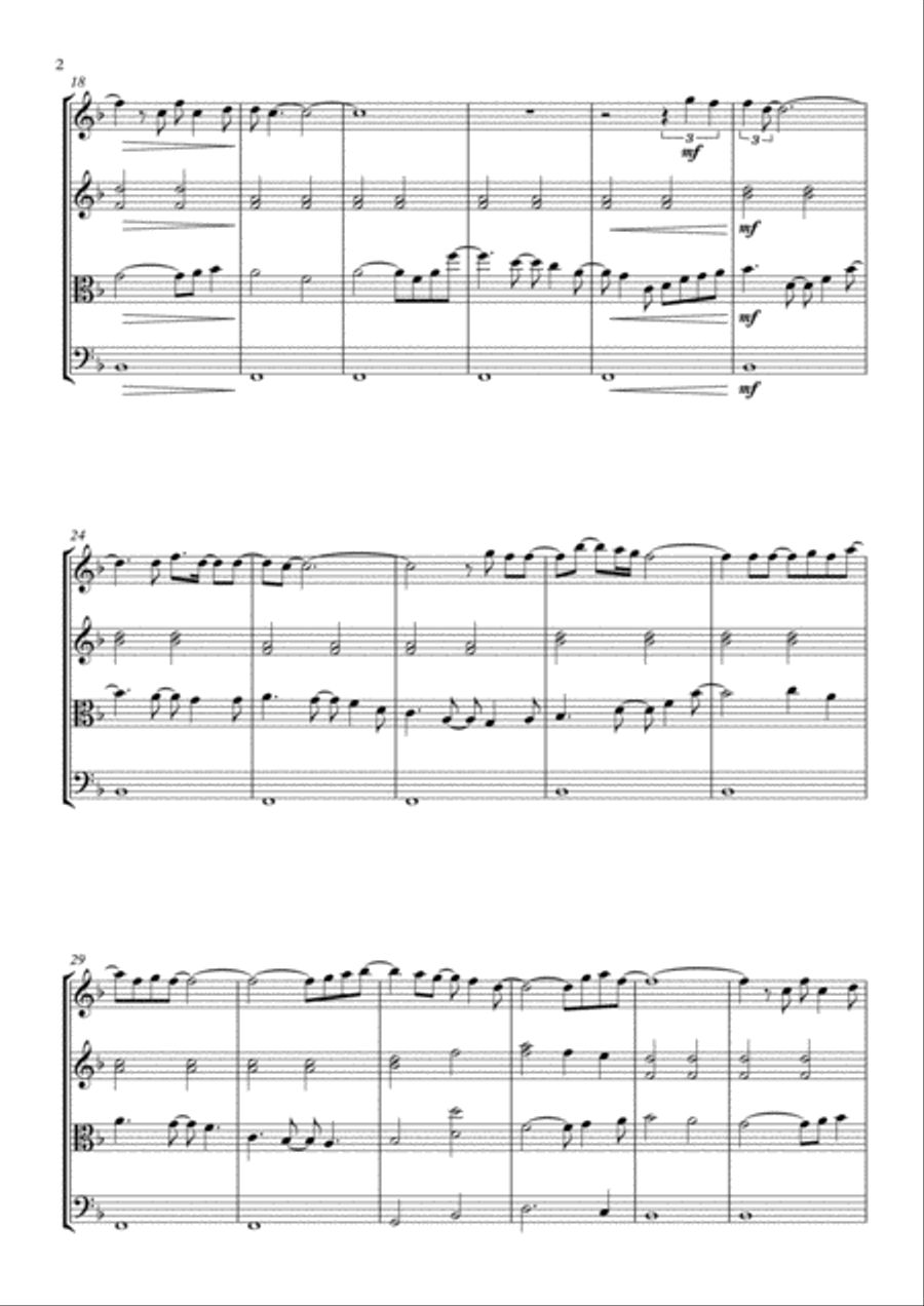 Songbird String Quartet scores gallery preview page 2