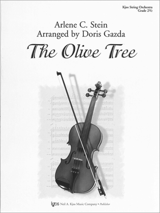 Book cover for The Olive Tree - Score