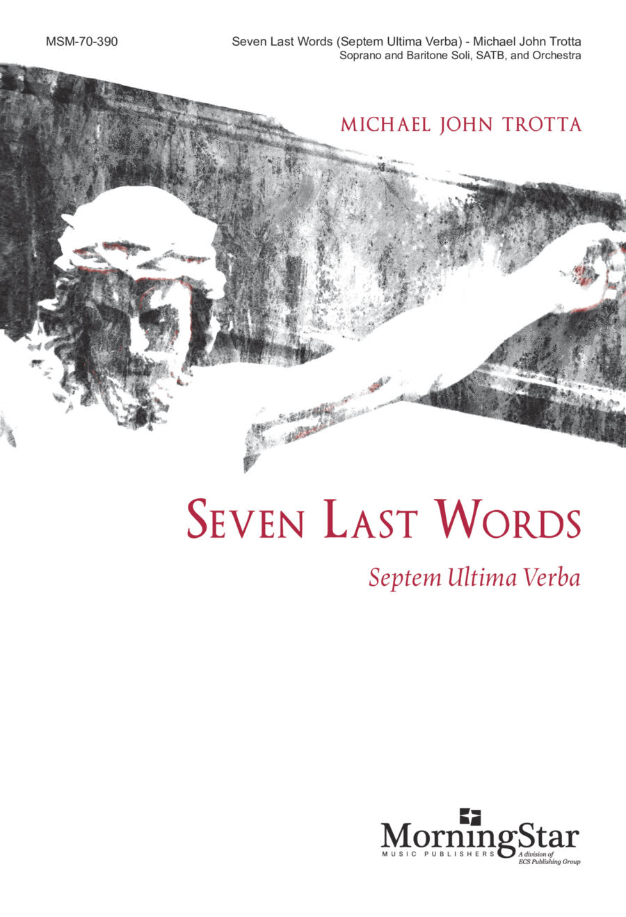 Seven Last Words 4-Part scores gallery preview page 1