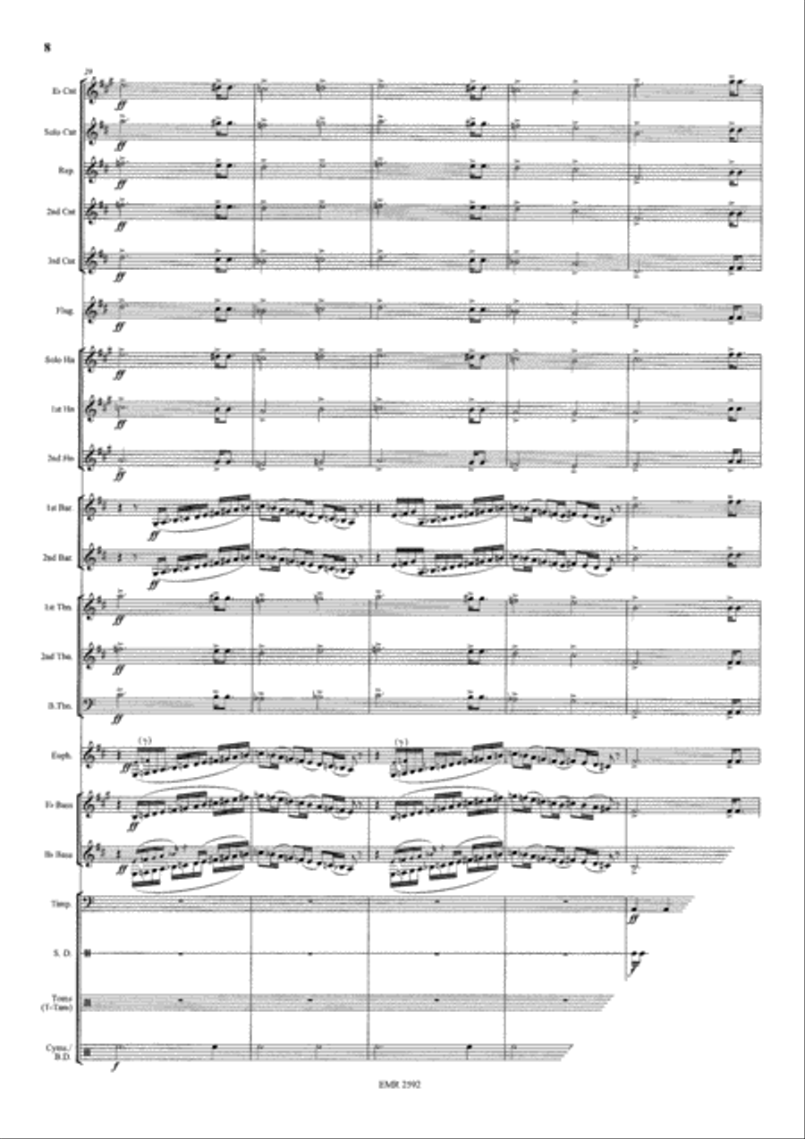 Celtic Visions Celtic Visions Brass Band scores gallery preview page 9
