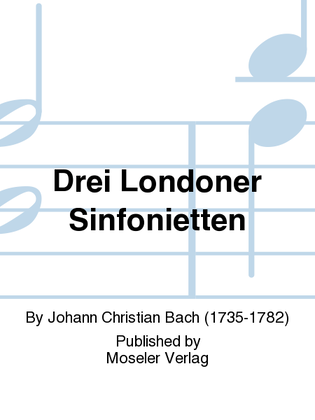 Book cover for Drei Londoner Sinfonietten