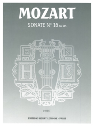 Book cover for Sonate No. 16 KV545