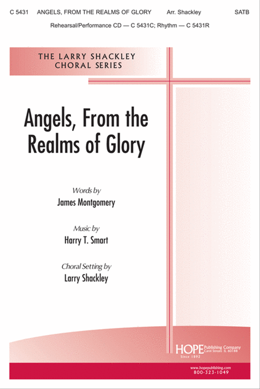Angels from the Realms of Glory 4-Part scores gallery preview page 1