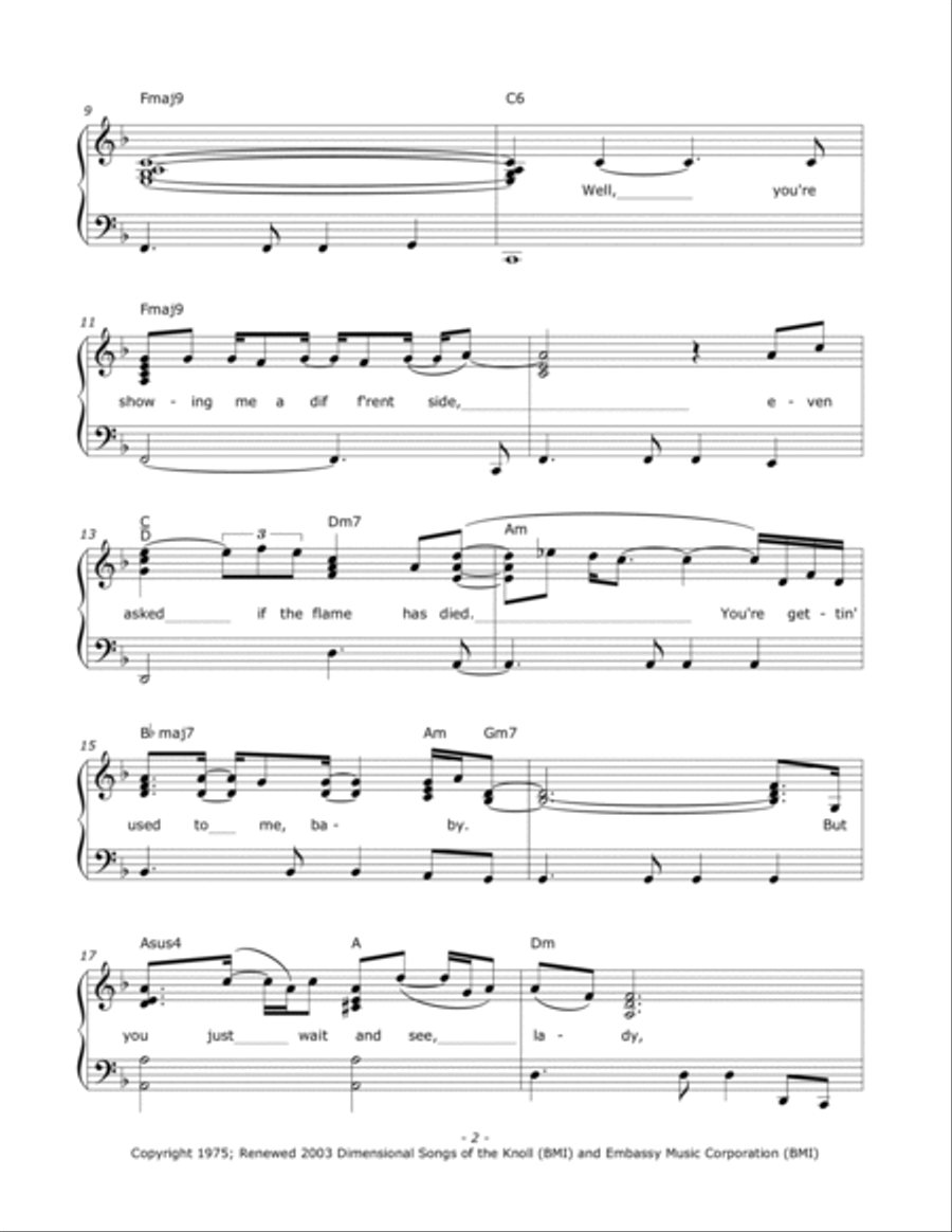 Lady Blue Lady Blue Voice scores gallery preview page 2
