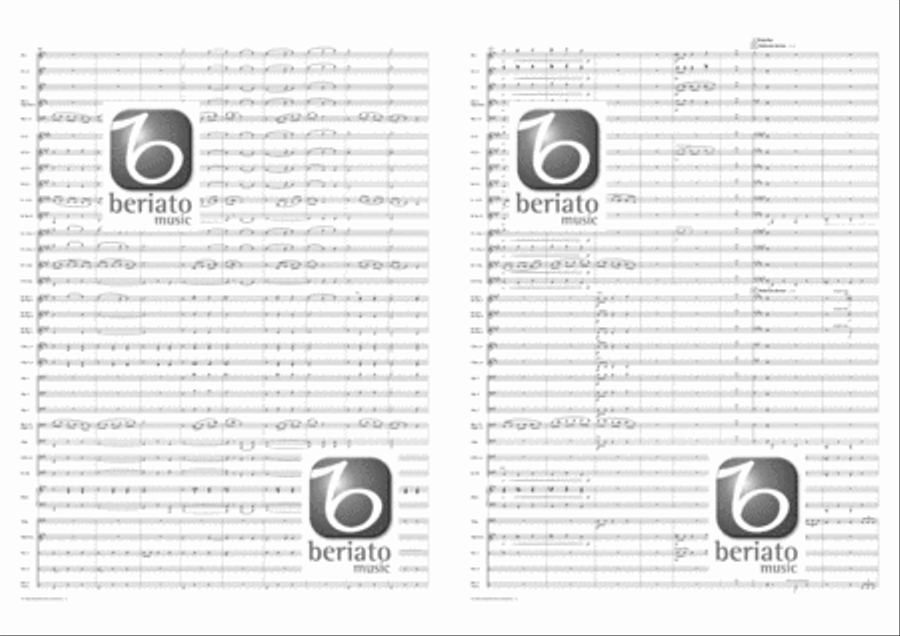 In the Shadow of Napoleon Concert Band scores gallery preview page 7