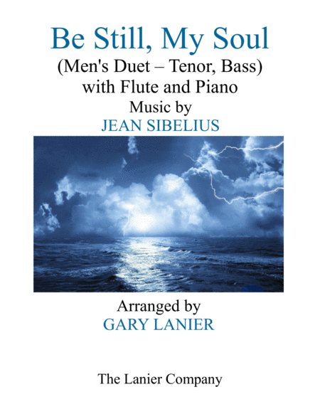 BE STILL, MY SOUL (Men's Duet - Tenor Voice, Bass Voice, with Flute and Piano) image number null