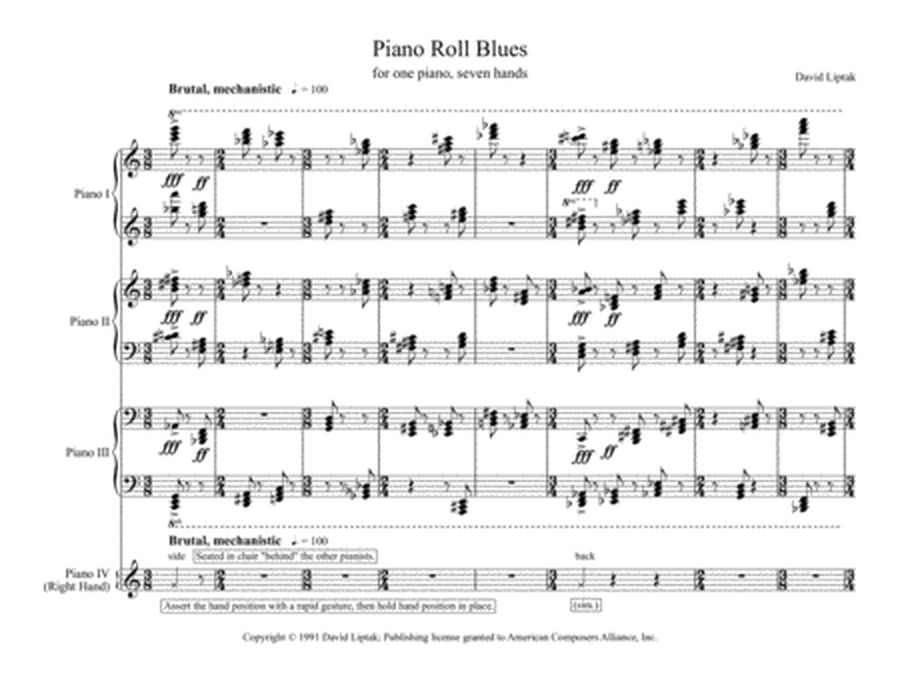 [Liptak] Piano Roll Blues
