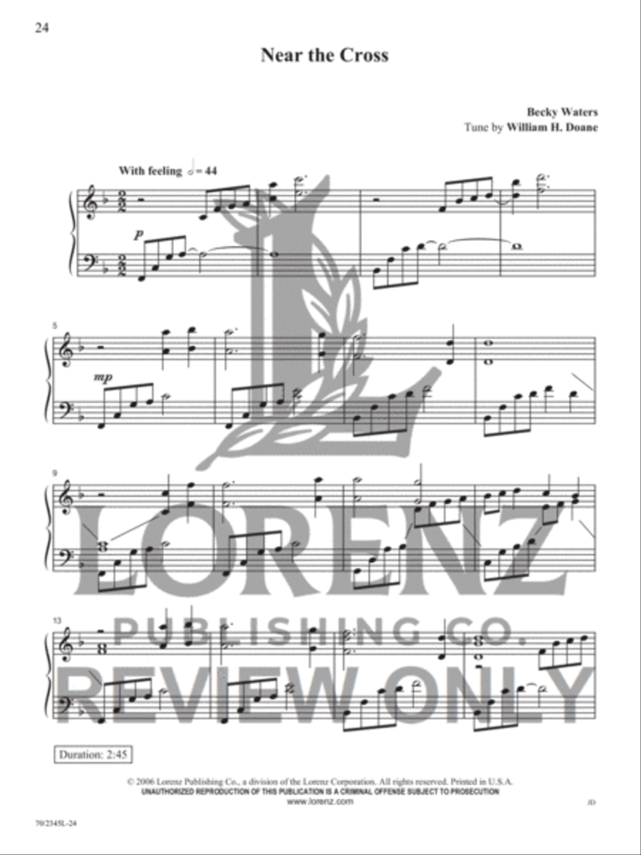 The Best of The Church Pianist - Volume 1 Piano Solo scores gallery preview page 15
