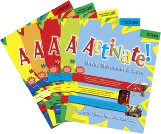 Book cover for Activate! (2009-2010) Complete Set of Vol. 4