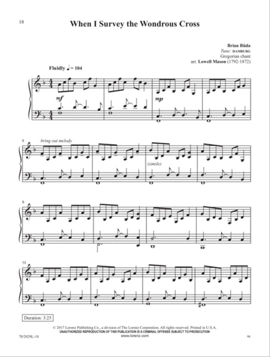 Wounded for Me Piano Solo scores gallery preview page 9