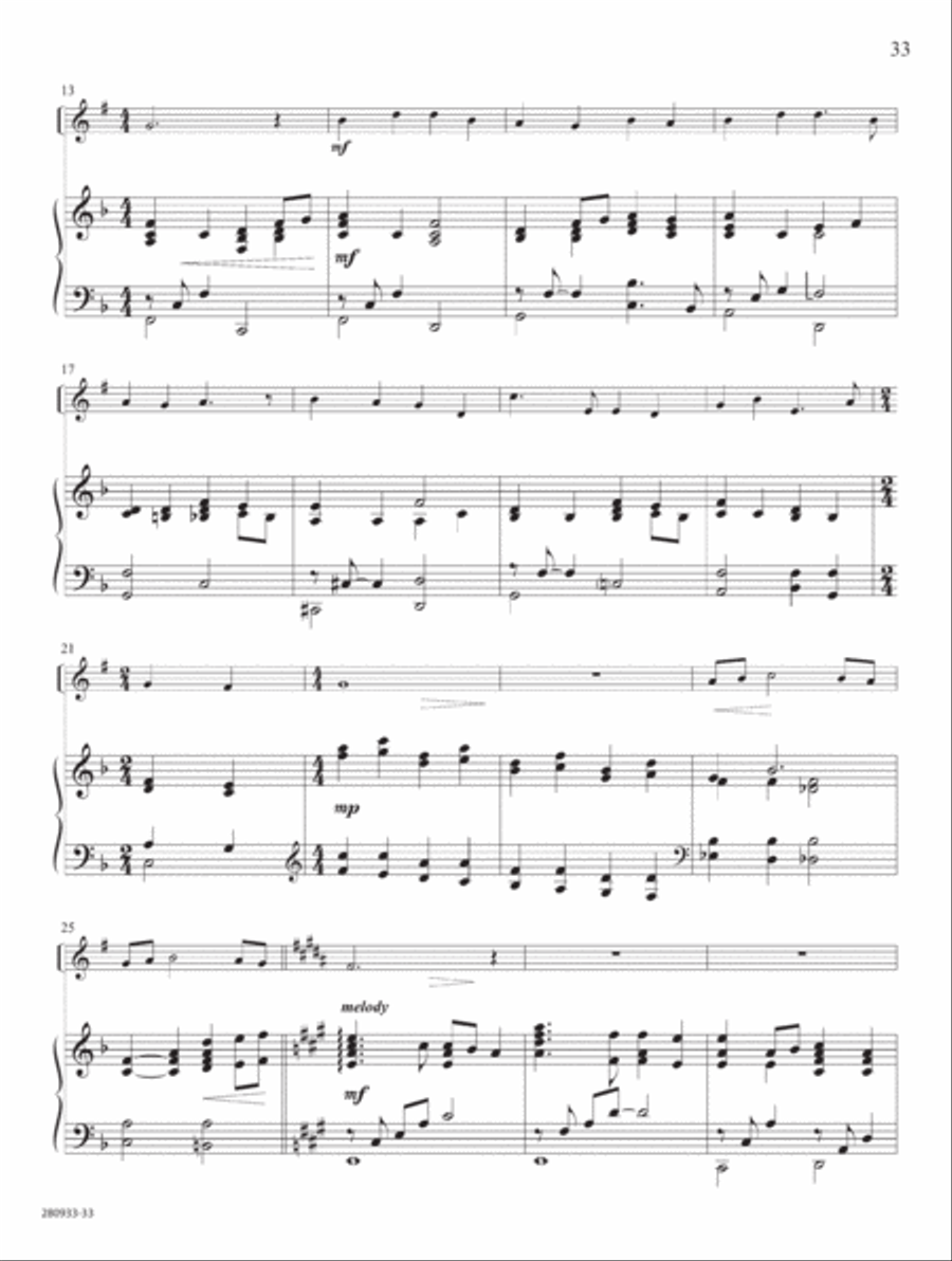 Rejoice Trumpet Solo scores gallery preview page 19