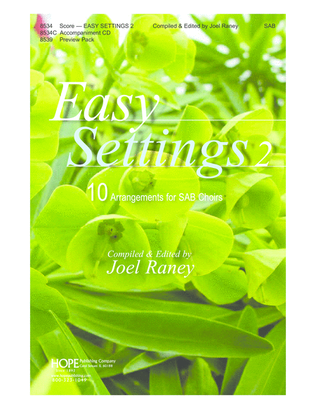 Book cover for Easy Settings 2