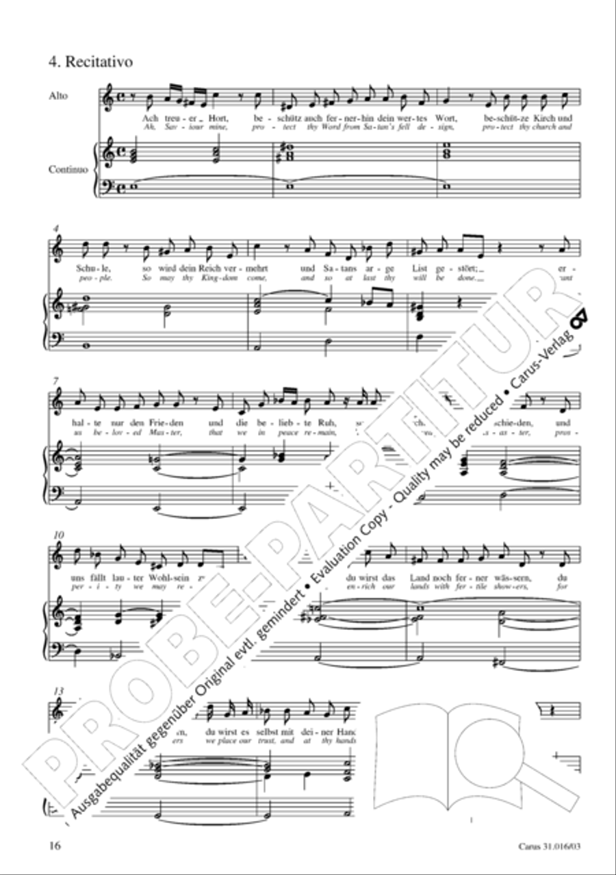 Lord God, thy praise we sing (Herr Gott, dich loben wir) ATB scores gallery preview page 17