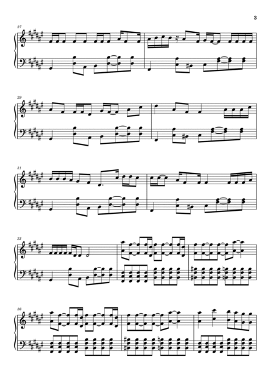 All Star Piano Solo scores gallery preview page 3