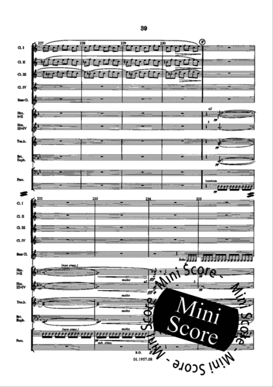 Symfonieen der Nederlanden Concert Band scores gallery preview page 43