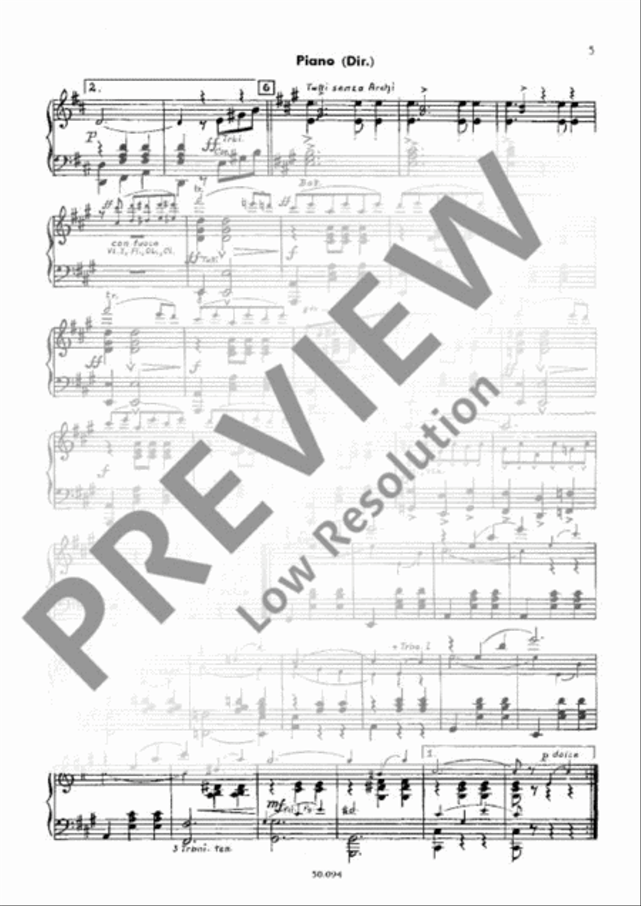 Stars of Heaven Orchestra scores gallery preview page 6