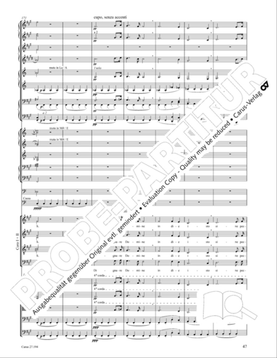 Te Deum Te Deum 4-Part scores gallery preview page 48