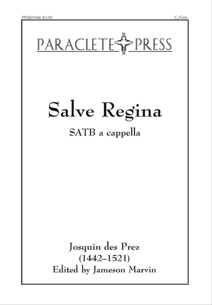 Salve Regina 4-Part scores gallery preview page 1