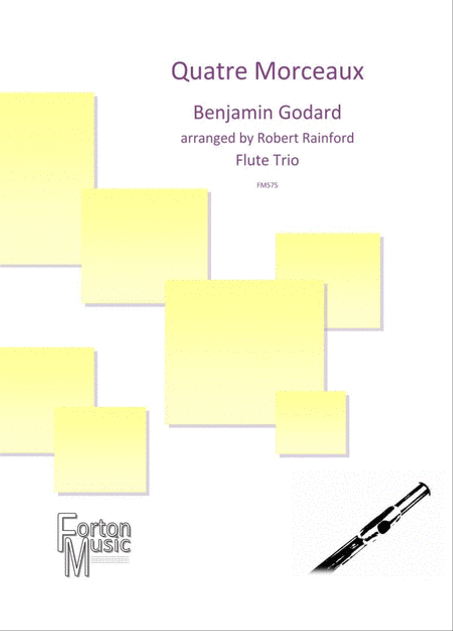 Quatre Morceaux Quatre Morceaux Flute Trio scores gallery preview page 1