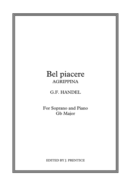 Bel piacere - Agrippina (Gb Major) image number null