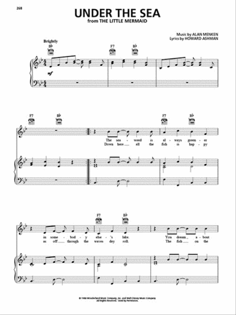 Contemporary Disney – 3rd Edition Piano, Vocal, Guitar scores gallery preview page 7