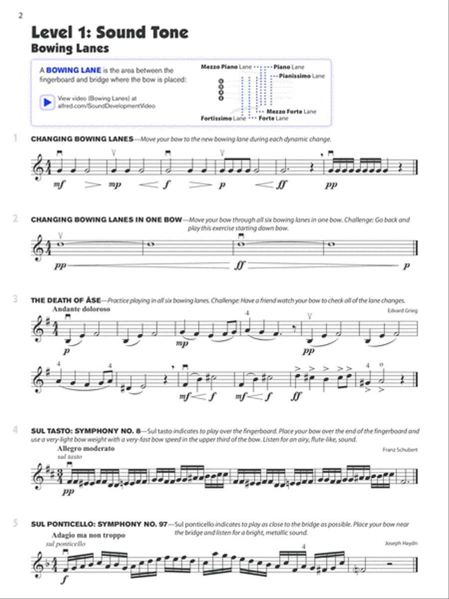 Sound Innovations for String Orchestra -- Sound Development (Advanced) Chamber Orchestra scores gallery preview page 3