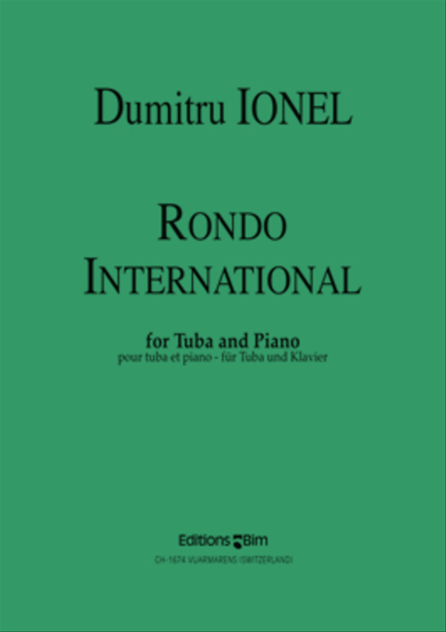 Rondo International Tuba scores gallery preview page 1
