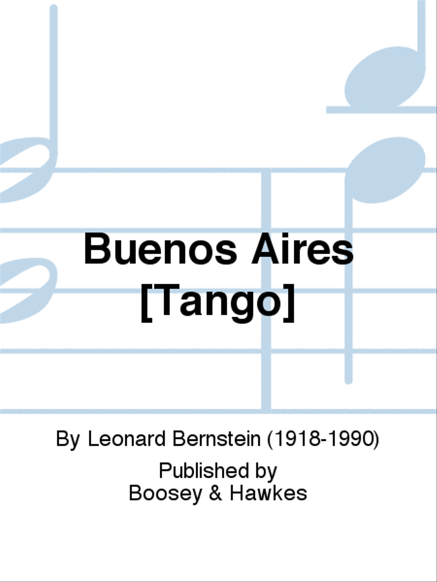 Buenos Aires [Tango] Voice Solo scores gallery preview page 1