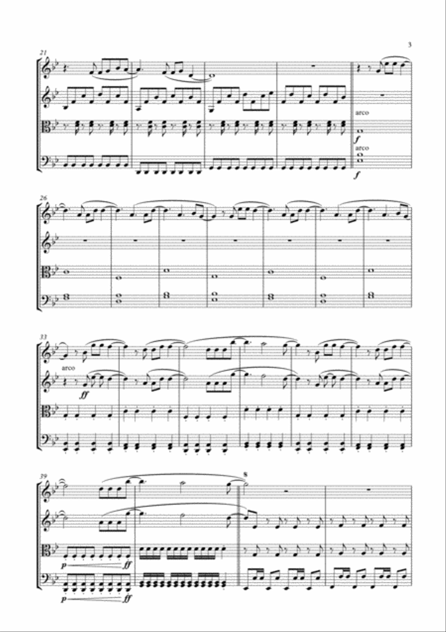 Titanium String Quartet scores gallery preview page 2