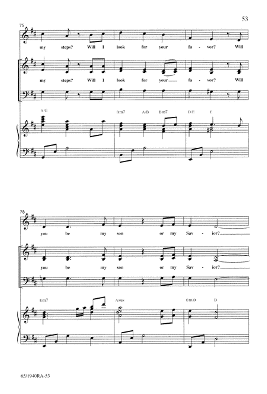 We Will Know Peace 3-Part scores gallery preview page 55
