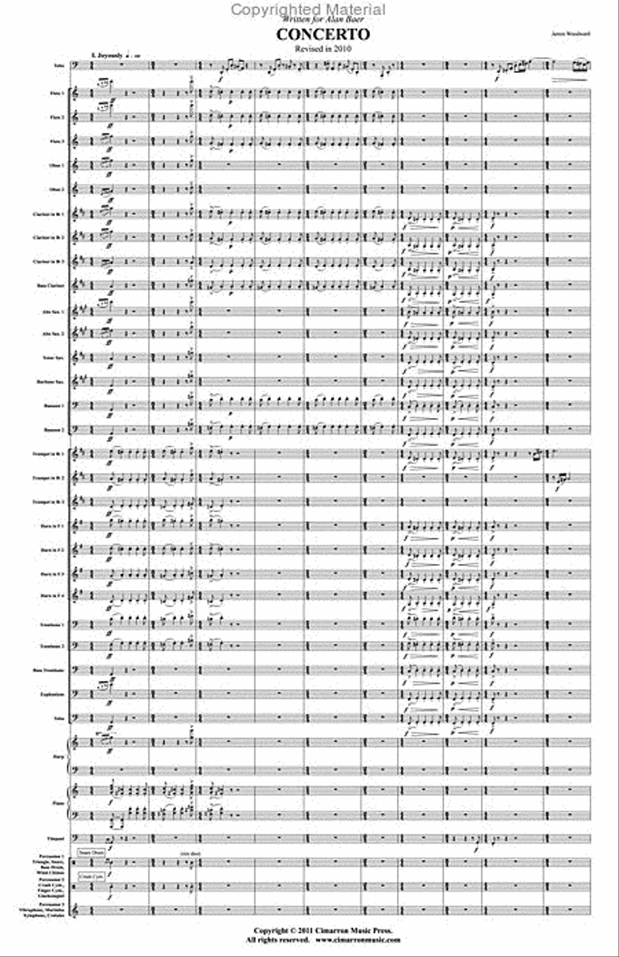 Concerto Concert Band scores gallery preview page 2