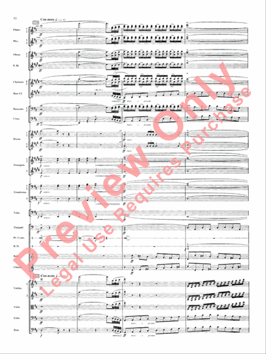 Russian Christmas Music Russian Christmas Music Full Orchestra scores gallery preview page 45