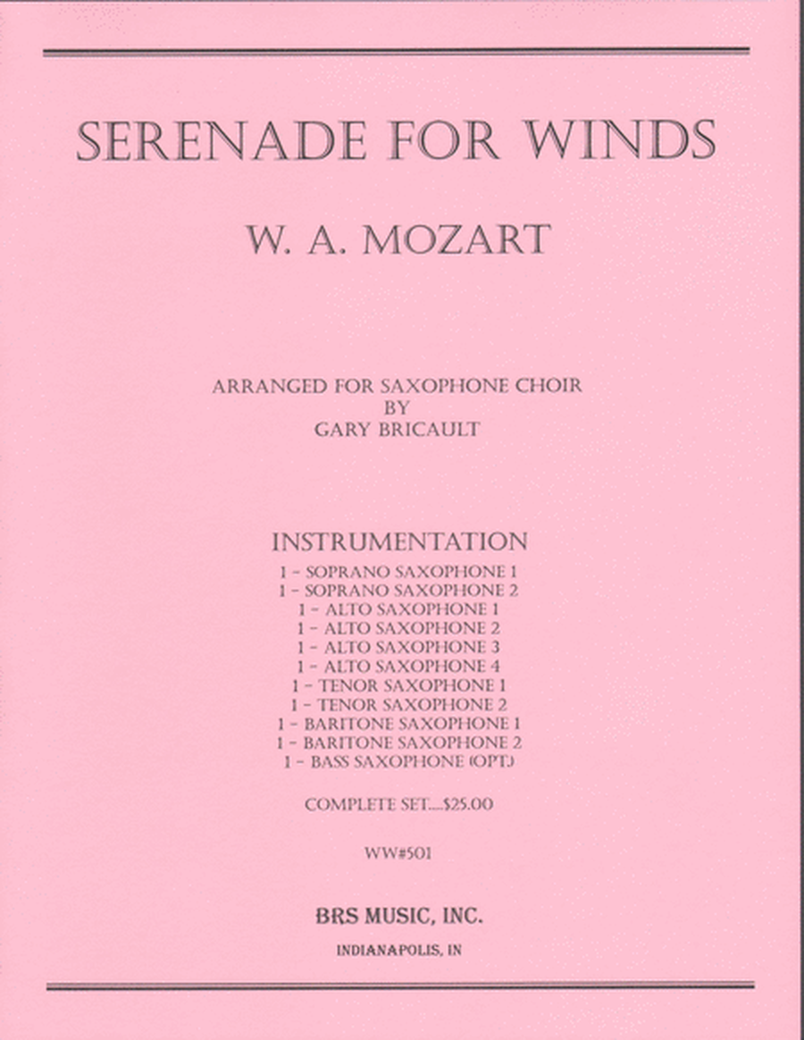 Serenade for Winds image number null