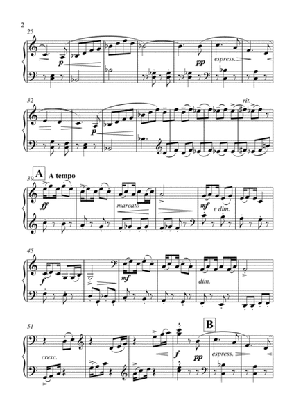 "Le Petit Negre" The Little Nigar C.Debussy (Intermediate Level)